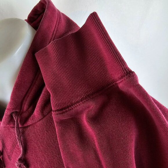 Nike Sweatshirt Mens Large Red Hoodie Sportswear Athletisure Swoosh Casual Sport - Picture 7 of 12